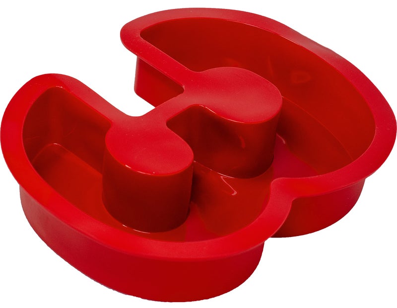 HotShuffle Large Silicone Number Cake Mould Baking Birthday Anniversary 0 1 2 3 4 5 6 7 8 9 - Image 2